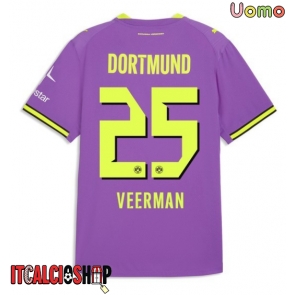 Borussia Dortmund Joey Veerman #25 Terza Maglia 2026-27 Manica Corta